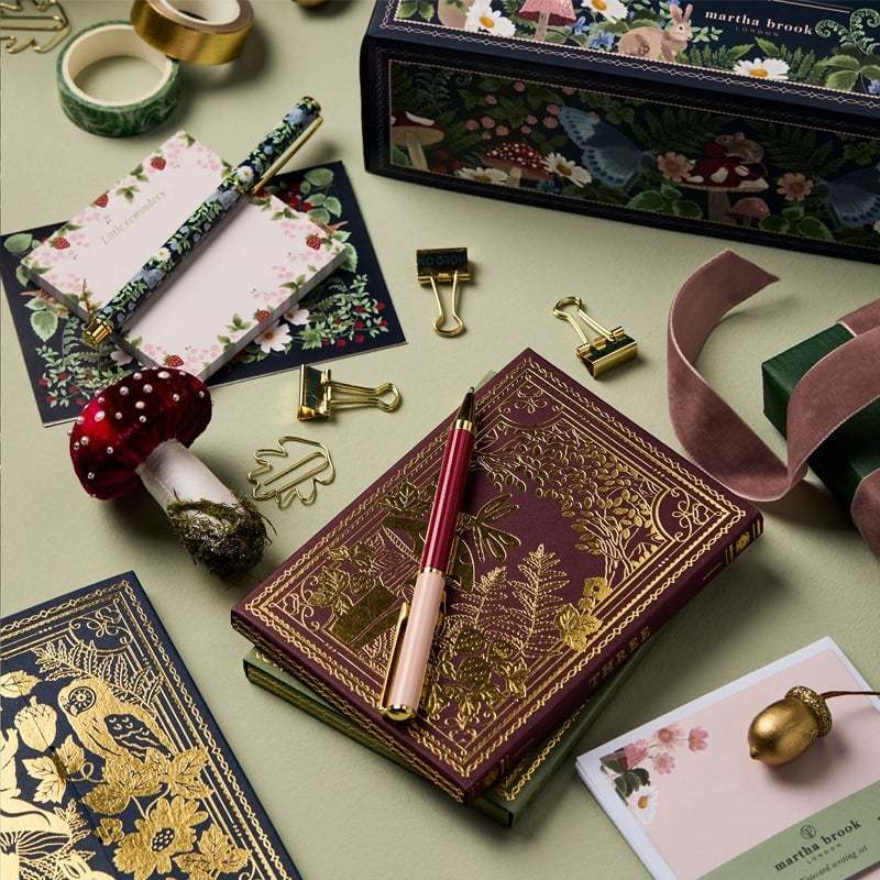 Stationery Advent Calendar 24 Days Countdown Gift Box