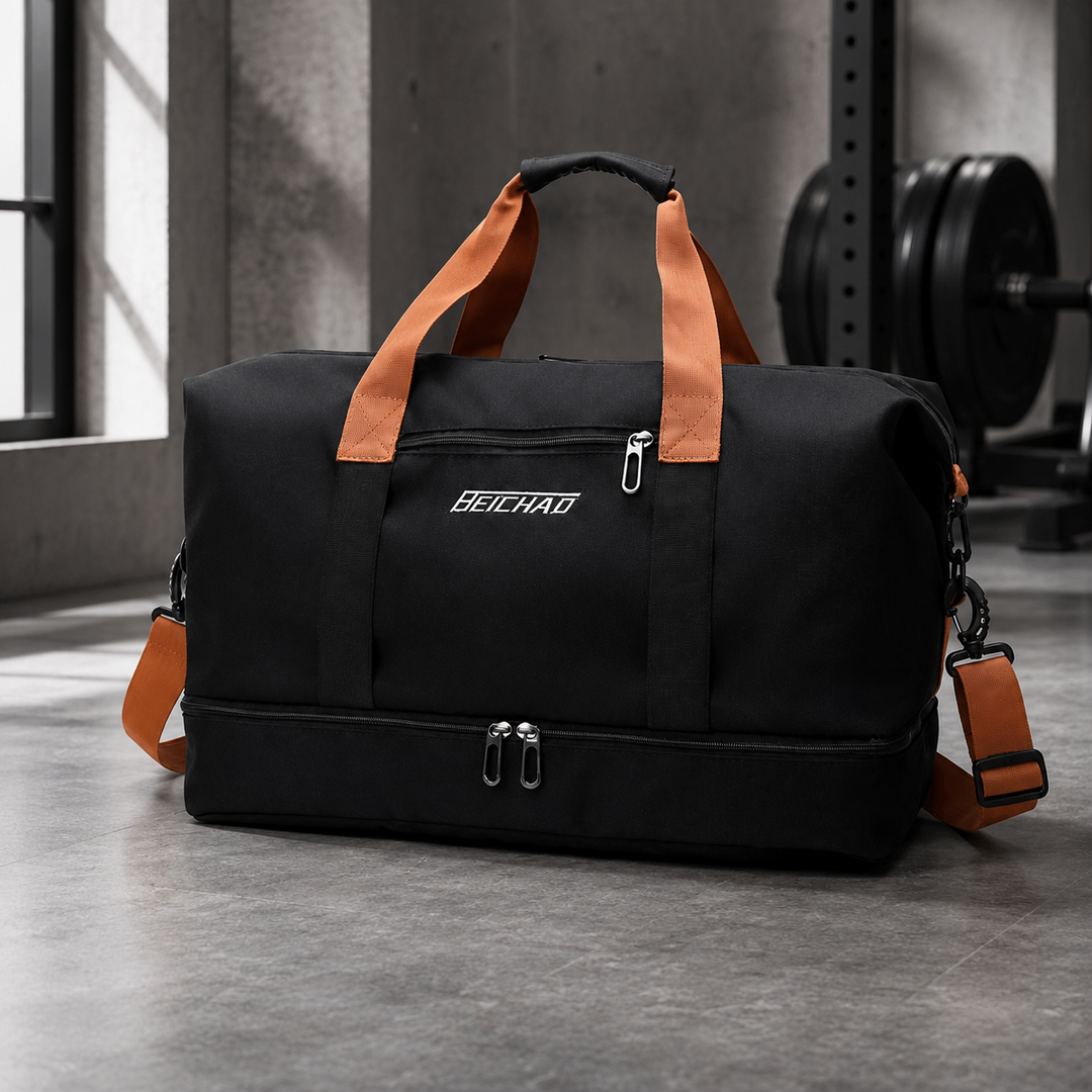 Sports Duffel Bag Water Resistant Travel Carry Bag