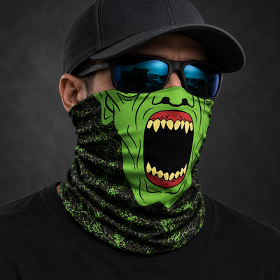 3D Seamless Magic Bandana Ghost Skull Face Cover Headwear