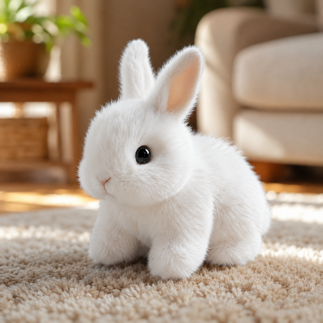 Interactive Plush Bunny Toy Jumping Bunny Stuffed Animal for Kids