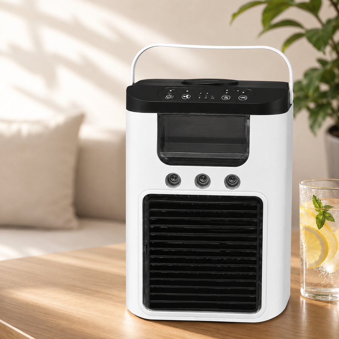 Mini Portable Air Conditioner Fan 7 Color LED Evaporative Air Cooler