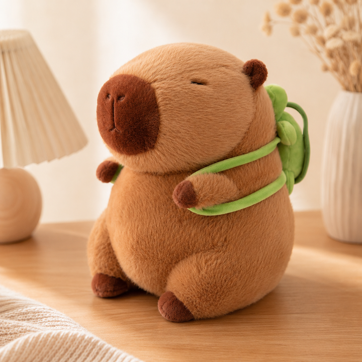 Cute Capybara Plush Doll Anime Fluffy Stuffed Animal Kids Gift