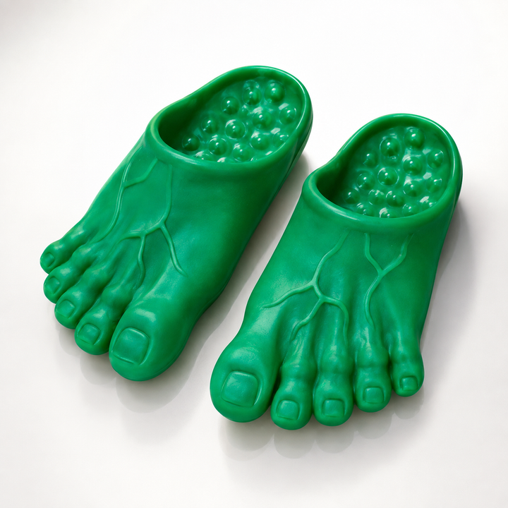 Bigfoot Slippers Funny Novelty Foot Slippers