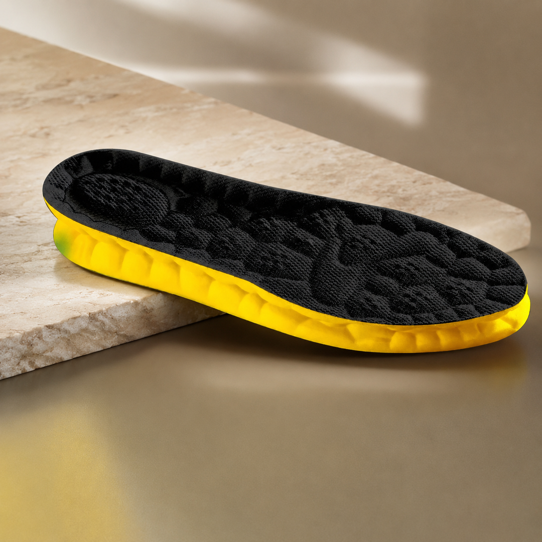 Memory Foam Orthotic Insoles Shock Absorption Arch Support Pain Relief Men Women