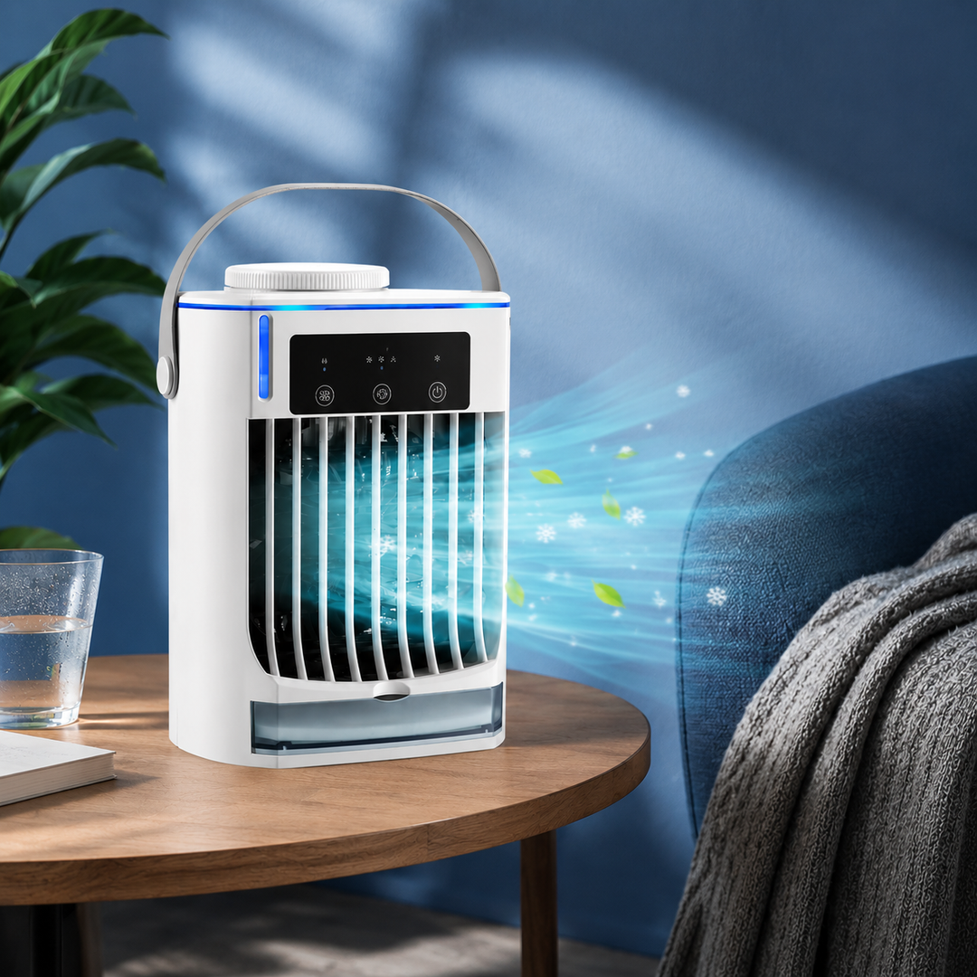Mini Portable Air Conditioner Fan USB Evaporative Air Cooler for Car Room