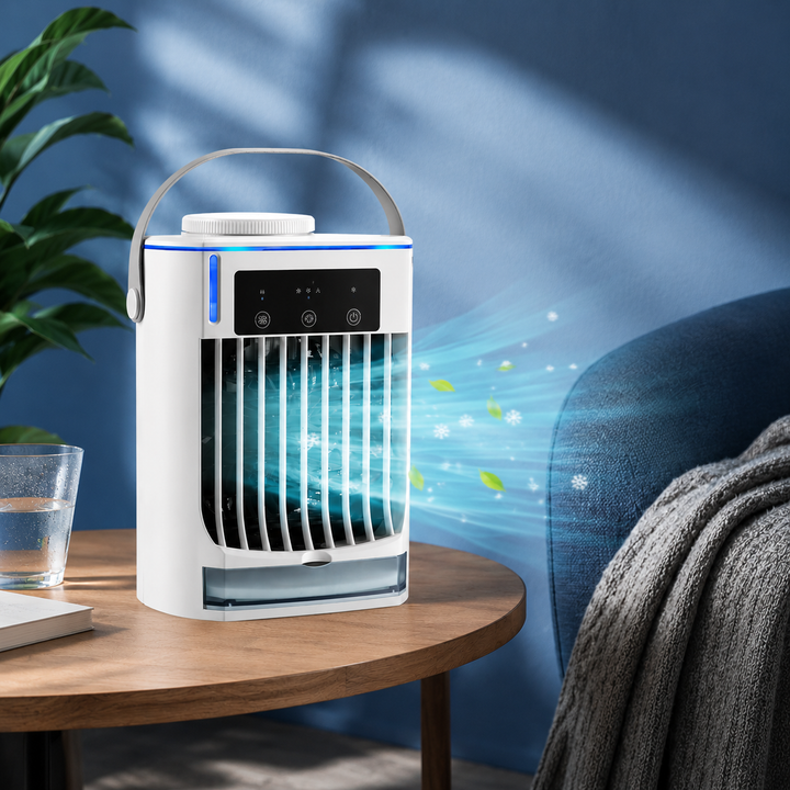 Mini Portable Air Conditioner Fan USB Evaporative Air Cooler for Car Room