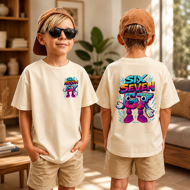 Six Seven 67 Kids Graphic T-Shirt