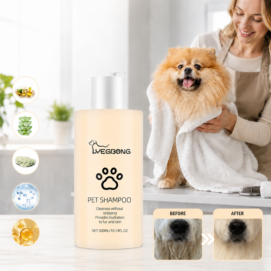 Dog Shampoo Anti-Flea Itch Relief Deodorizing Moisturizing Coat Conditioner