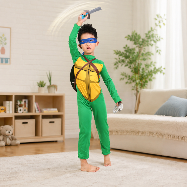 Teenage Mutant Ninja Turtles Kids Halloween Jumpsuit Costume