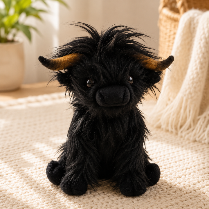Highland Cow Plush Soft Stuffed Cattle Kids Gift