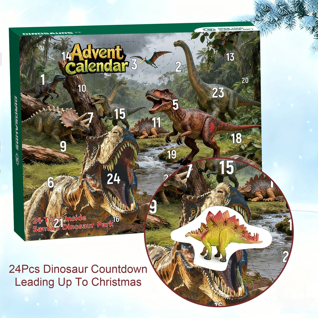 Dinosaur Advent Calendar Figures 24 Days
