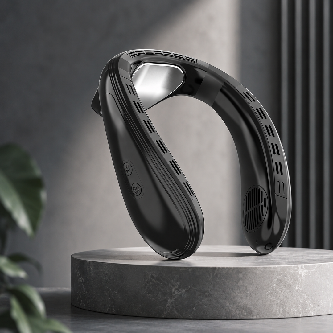Bladeless Neck Fan Semiconductor Cooling Wearable Hands-Free Personal Fan