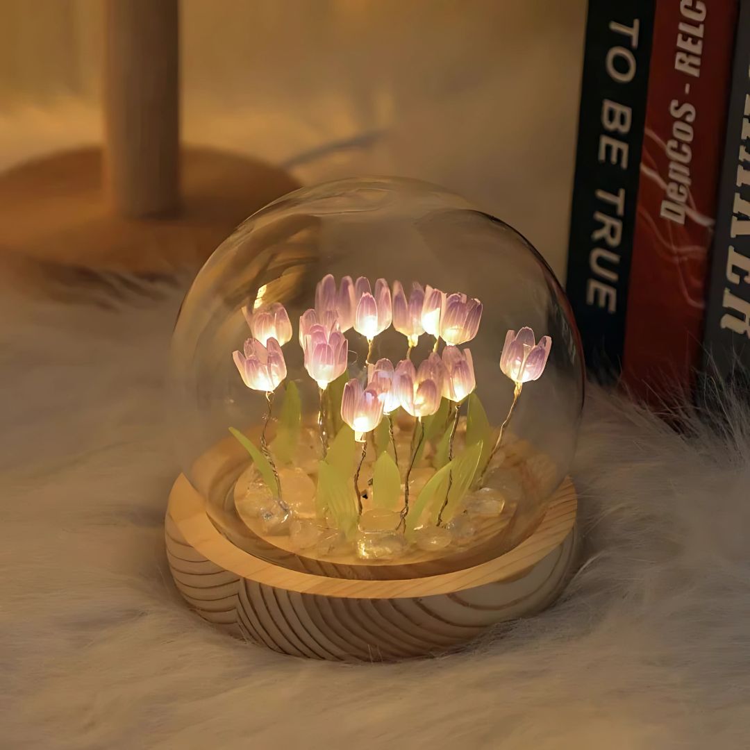 Tulip LED Night Light Fixture Flush Mount