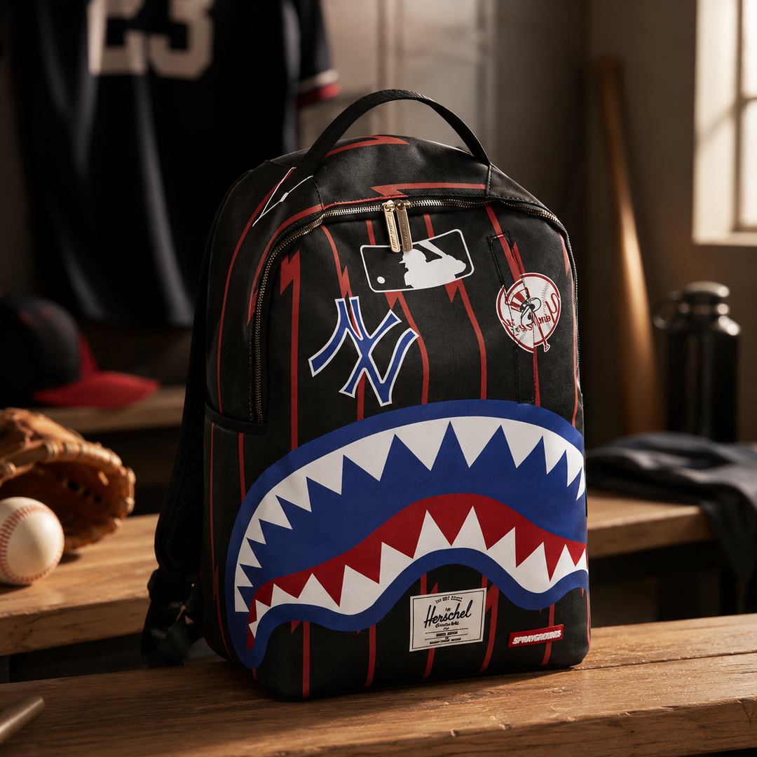 Glow-in-the-Dark Shark School Backpack for Boys and Girls
