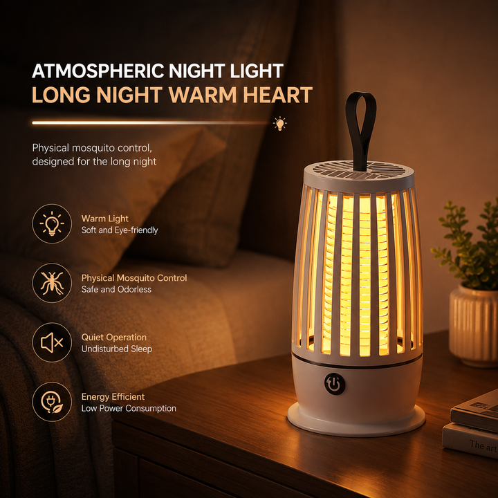 USB Electric Mosquito Killer Lamp Insect Trap Indoor Outdoor