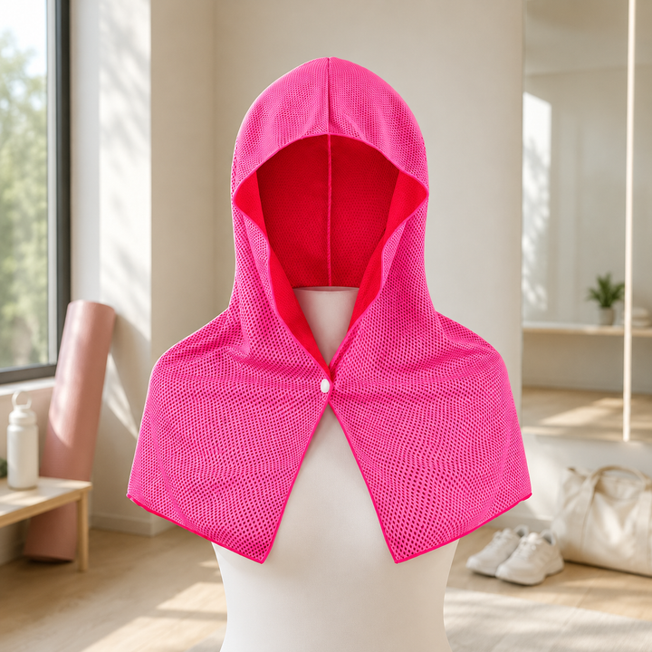 Cooling Hooded Towel UV Protection Quick Dry Camping Cycling Running