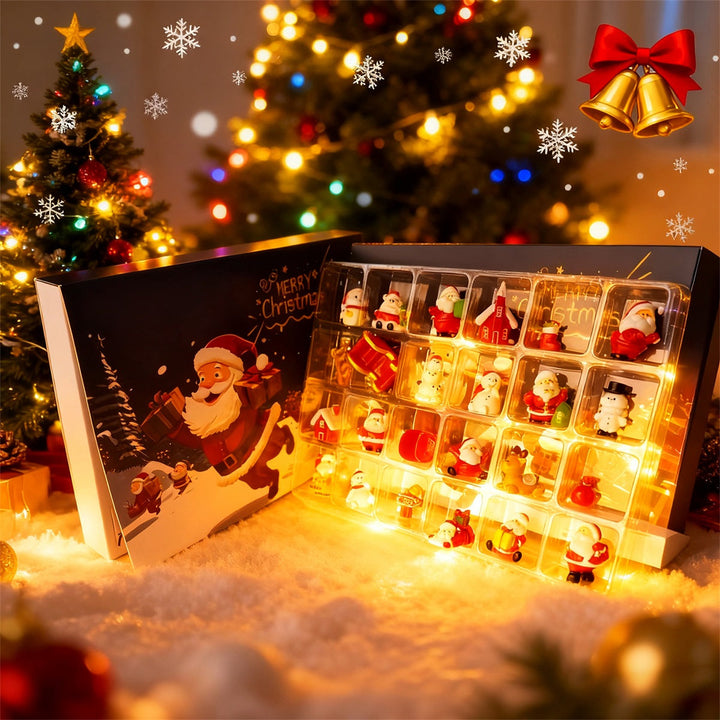 Advent Calendar with 24 Mini Figurines
