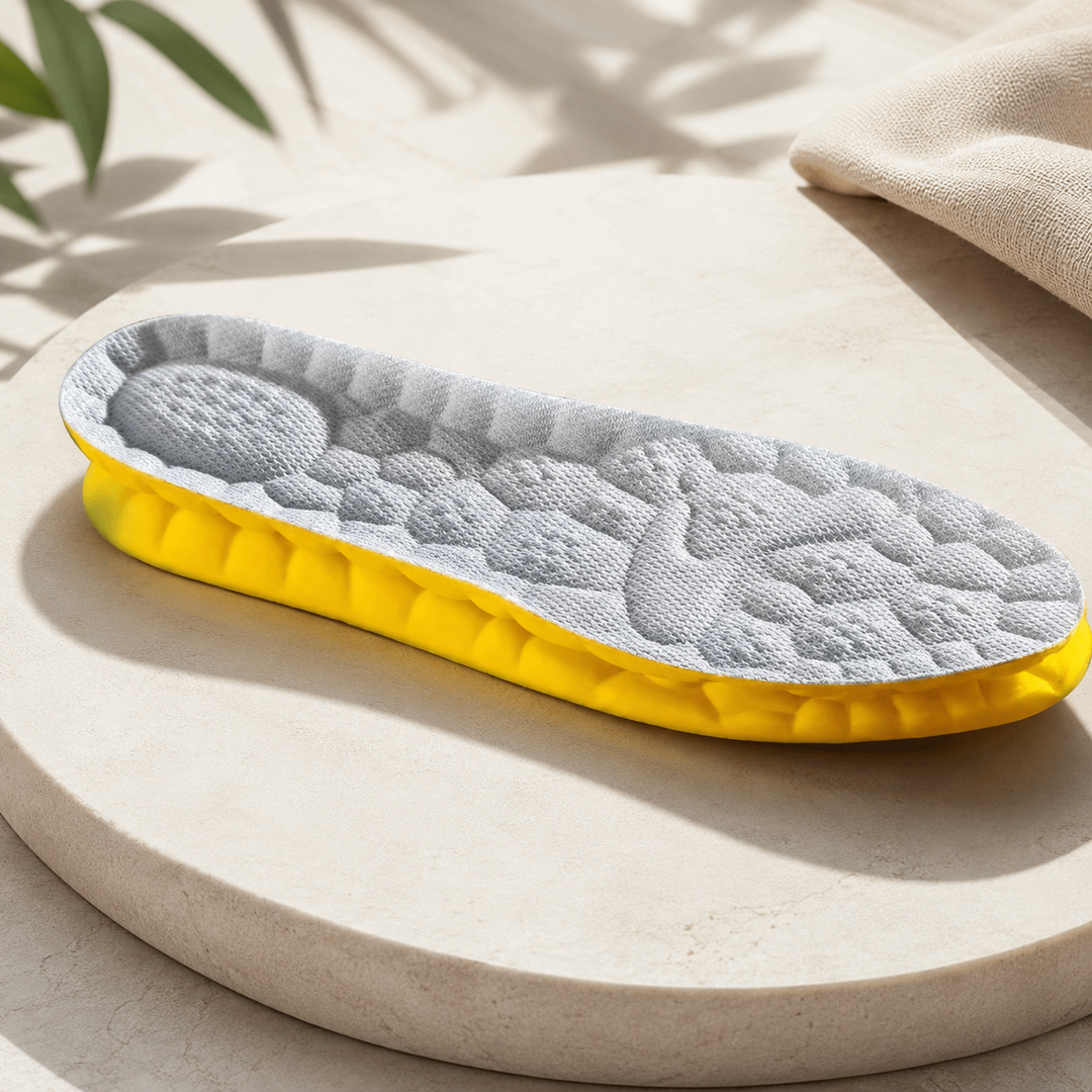 Memory Foam Orthotic Insoles Shock Absorption Arch Support Pain Relief Men Women