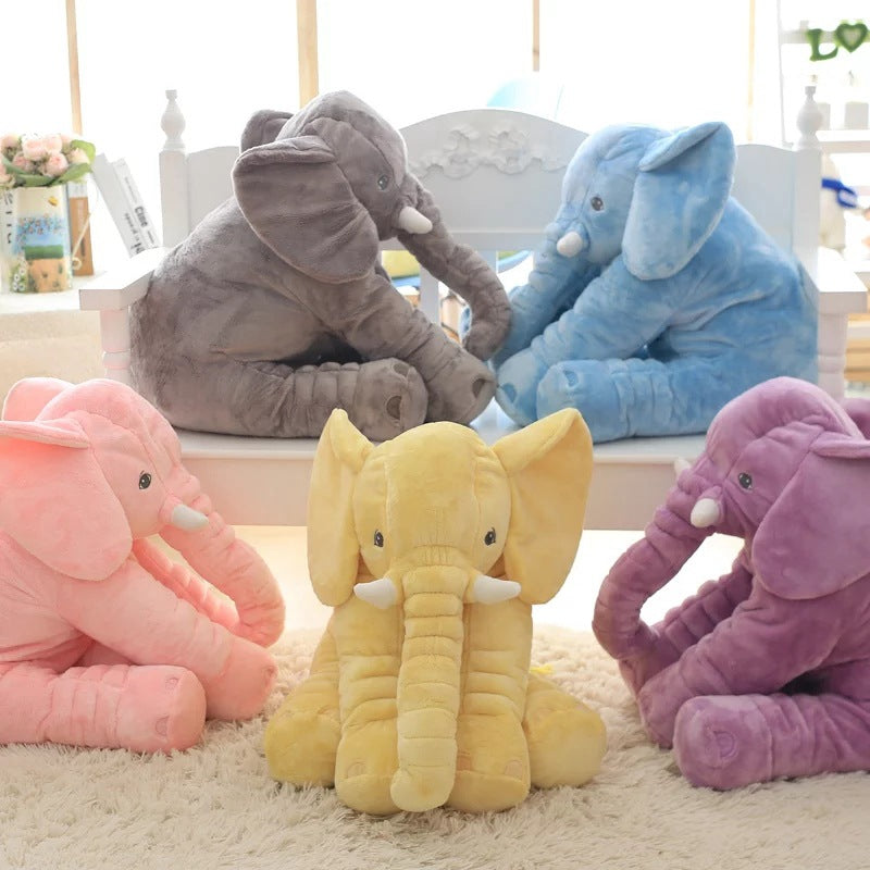 Elephant Baby Pillow Soft Cuddle Pillow
