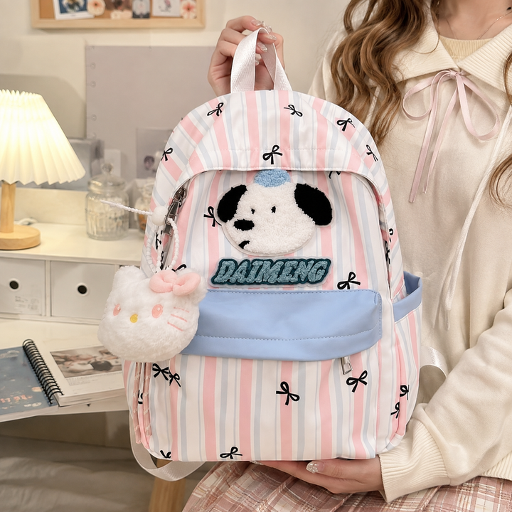 Hello Kitty Girls School Backpack, Travel and Everyday Bag