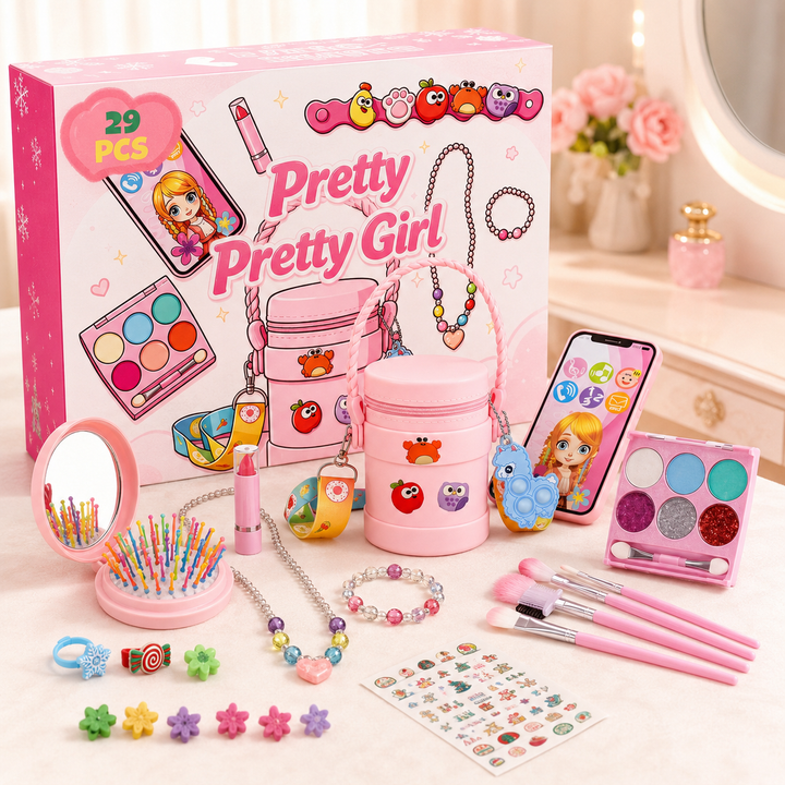 Christmas Advent Calendar Gift Set for Girls 24-Day Countdown