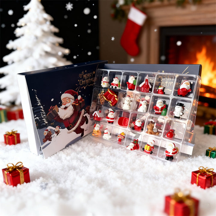 Advent Calendar with 24 Mini Figurines