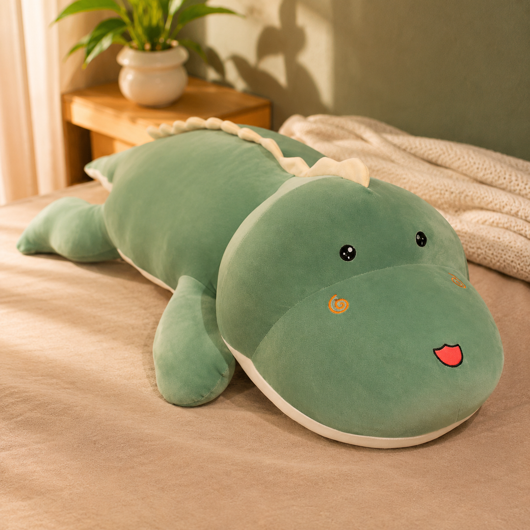 Big Long Dinosaur Plush Soft Cartoon Kids Birthday Gift