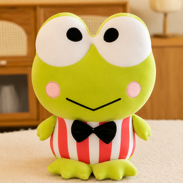 Big Eye Frog Plush Toy Soft Quirky Holiday Gift
