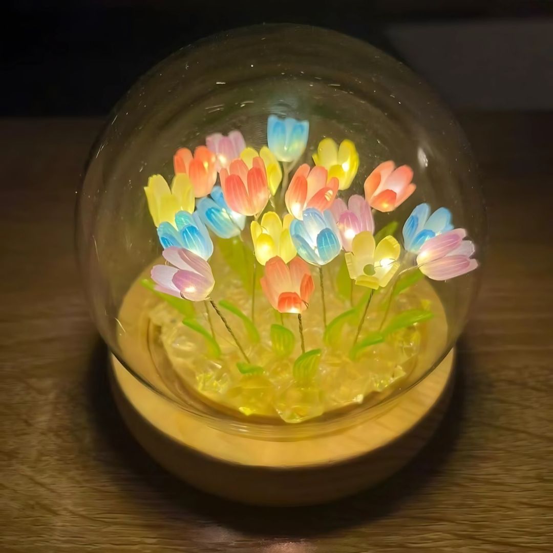 Tulip LED Night Light Fixture Flush Mount