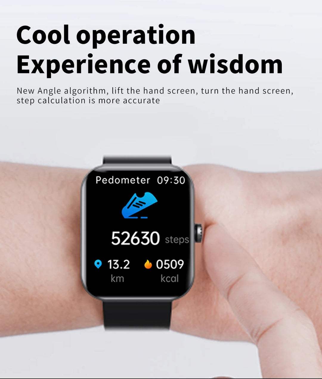 Blood Glucose Monitoring Smartwatch Non-Invasive Tester Device