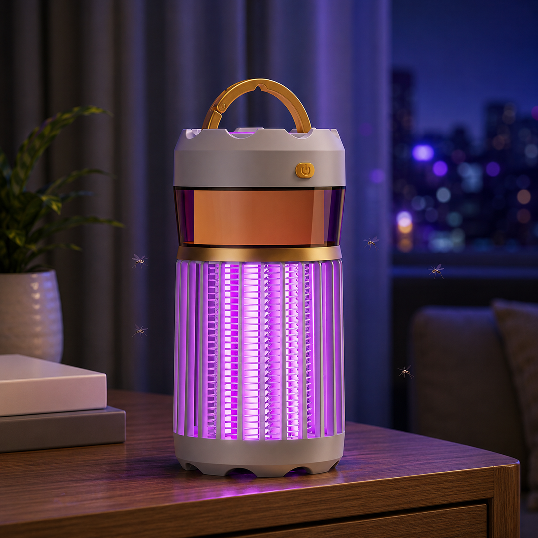 Mosquito Repellent Lamp Insect Trap Camping Nightlight 3-in-1