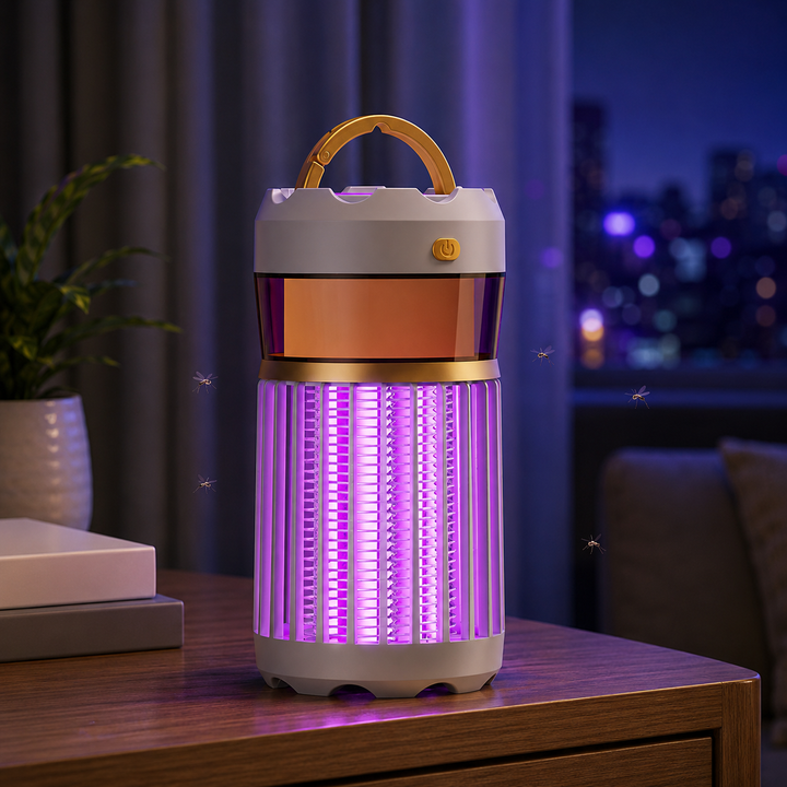 Mosquito Repellent Lamp Insect Trap Camping Nightlight 3-in-1
