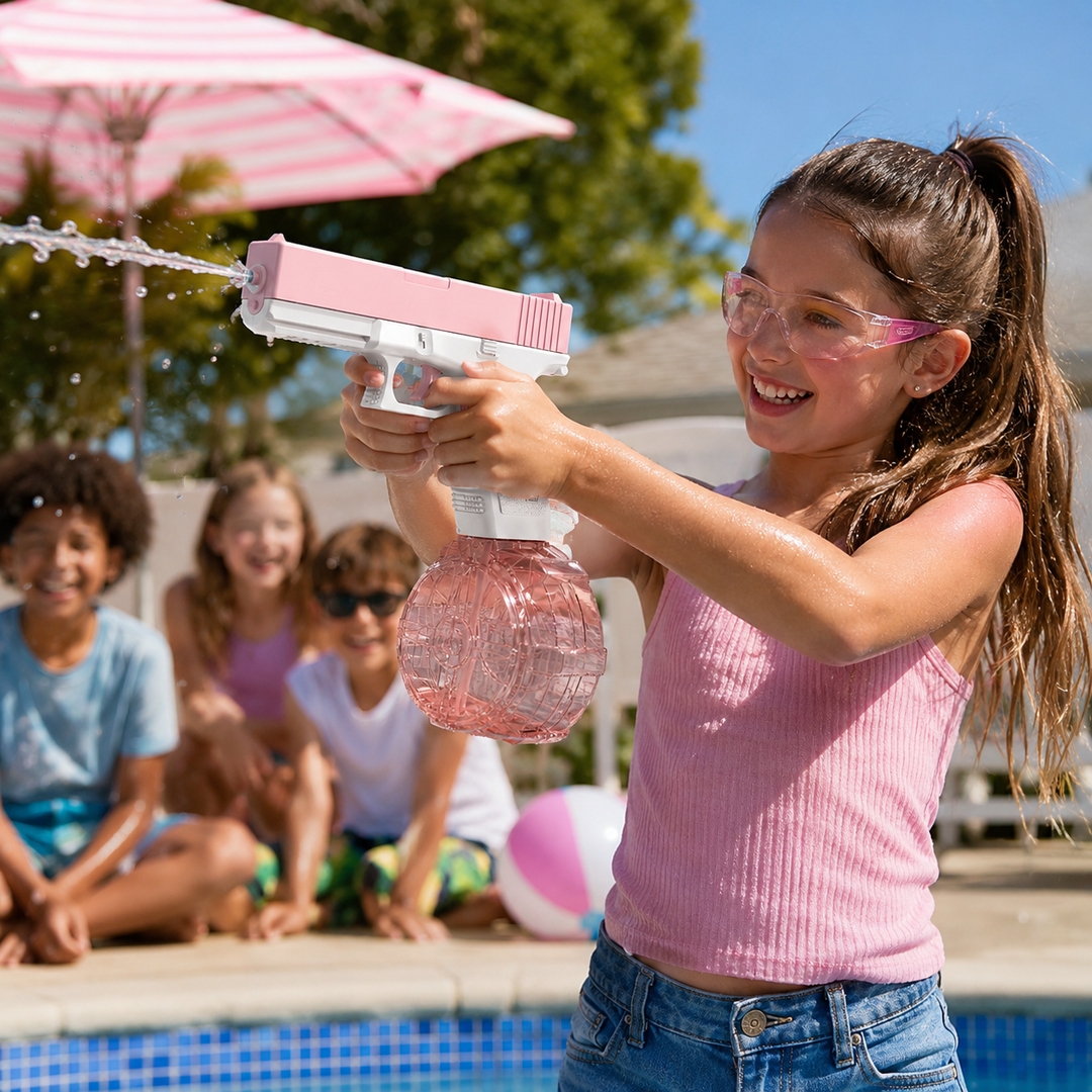 Electric Pulse Water Kids Toy Auto Burst Splash Outdoor Pool Summer Party