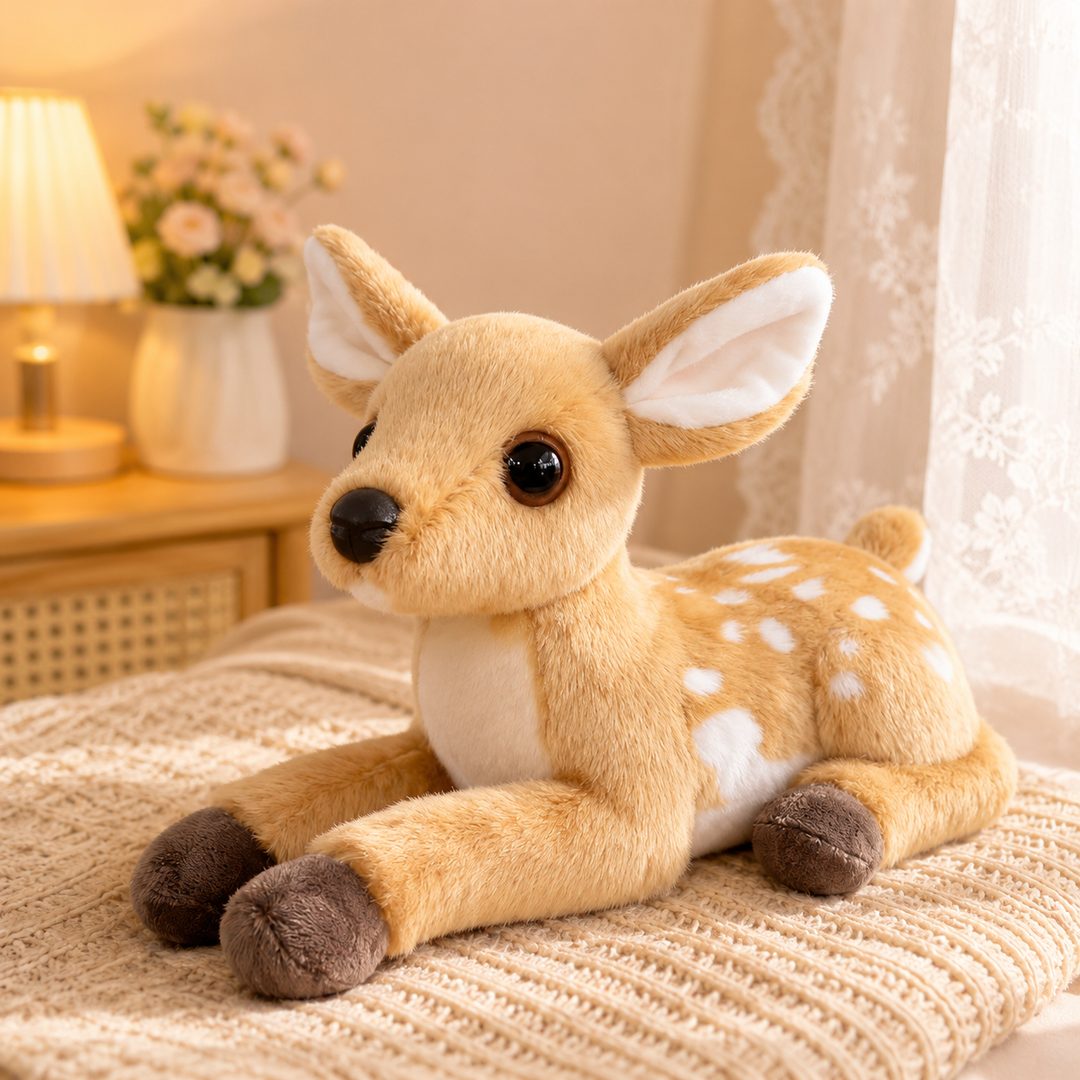 Kawaii Giraffe Plush Stuffed Deer Kids Room Gift