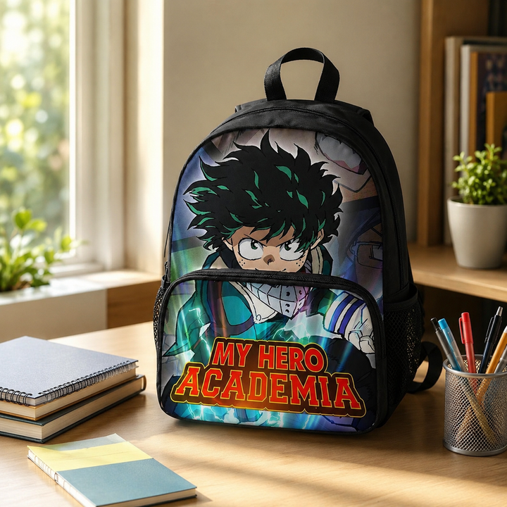 My Hero Academia Boys School Laptop Backpack