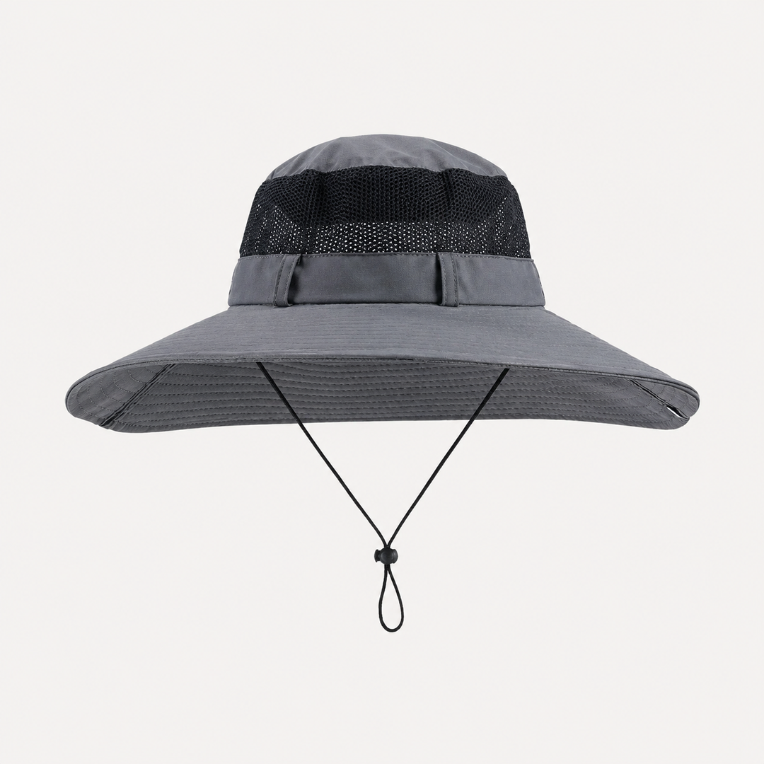 Summer Large Sun Hat Breathable Mesh Fisherman Hiking Beach Cap