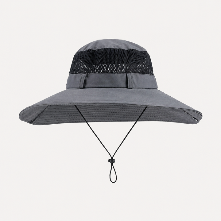 Summer Large Sun Hat Breathable Mesh Fisherman Hiking Beach Cap