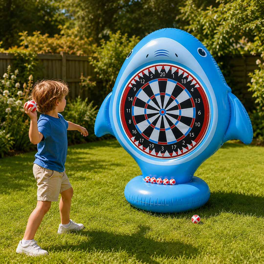 Inflatable Dart Board Water Game Pool Float Summer Beach Party Kids Gift