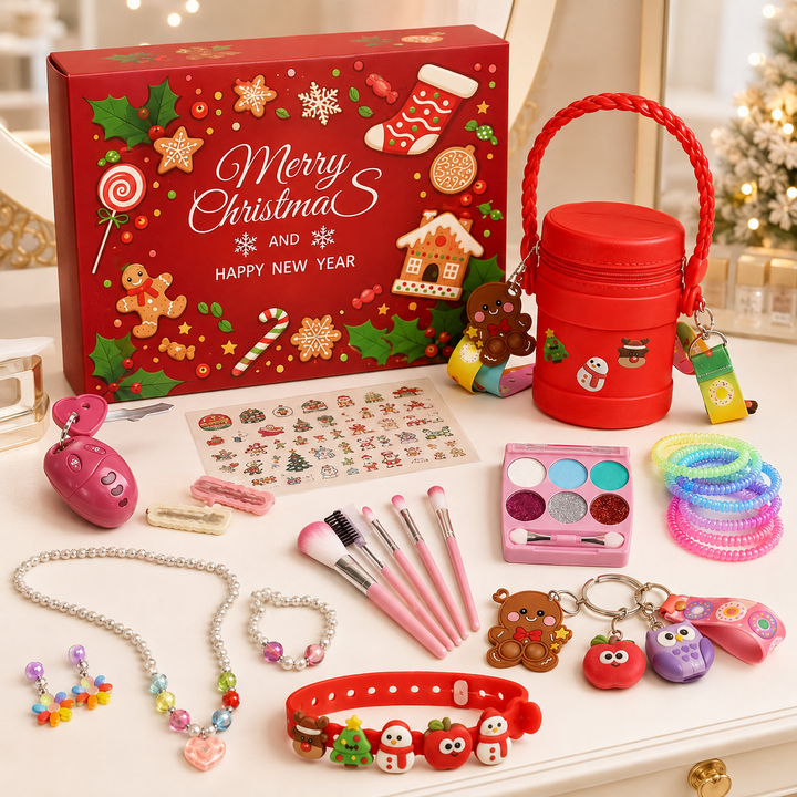 Christmas Advent Calendar Gift Set for Girls 24-Day Countdown