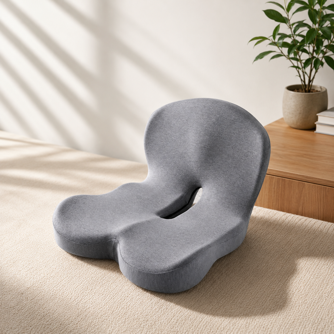Memory Foam Lumbar Support Cushion Car Seat Office Chair Back Support Pillow