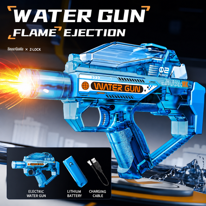 Electric Water Gun Adults Automatic Squirt Blaster Summer Beach Outdoor