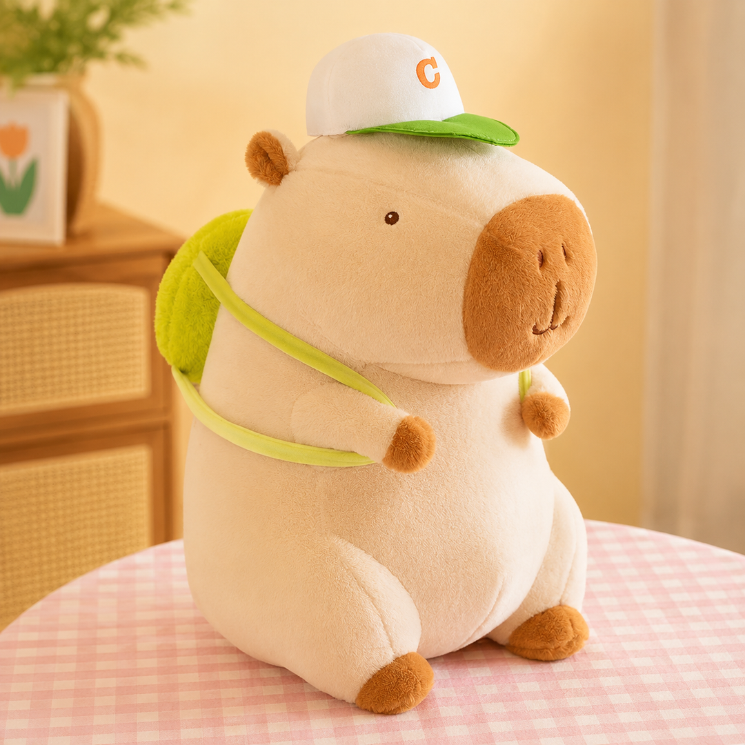 Cute Capybara Plush Doll Anime Fluffy Stuffed Animal Kids Gift