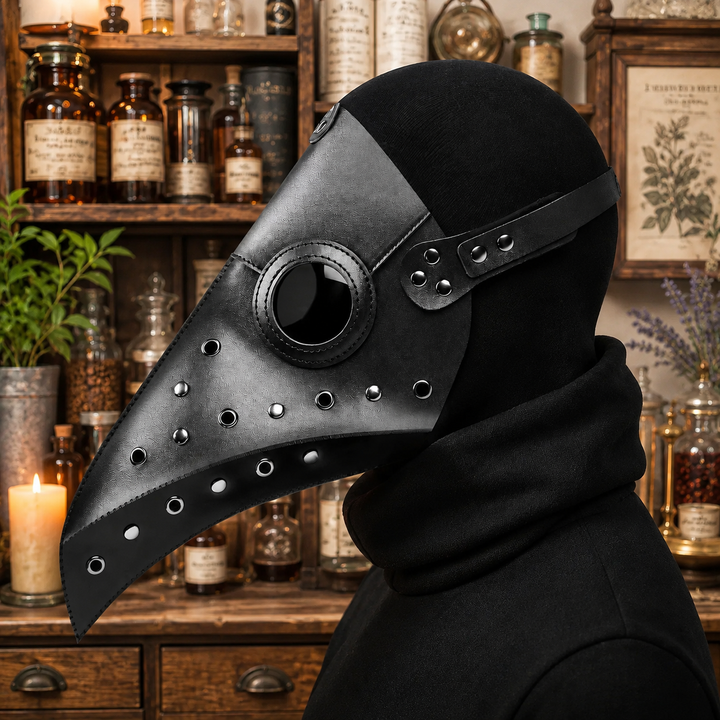 Plague Doctor Mask Steampunk Halloween Costume Mask