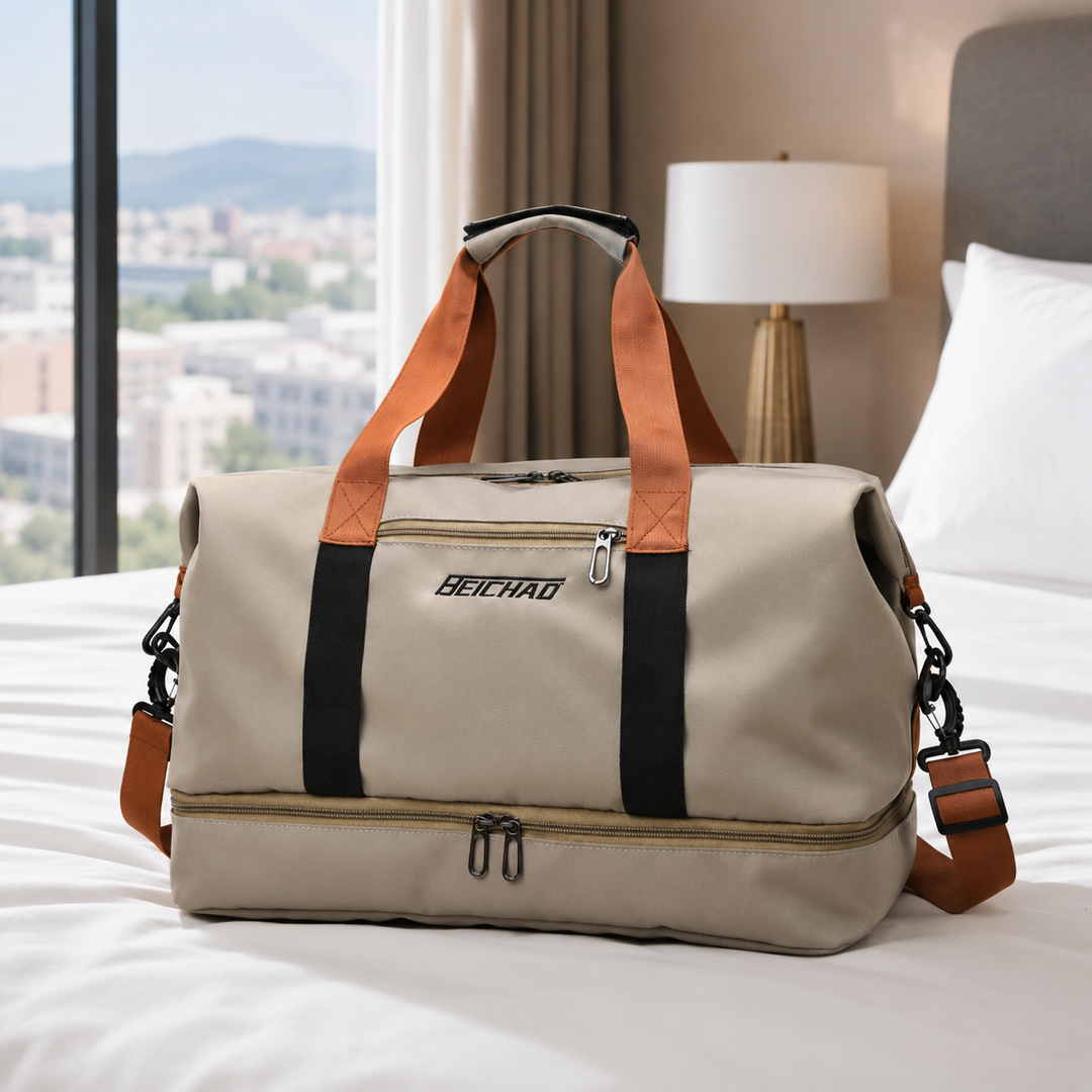 Sports Duffel Bag Water Resistant Travel Carry Bag