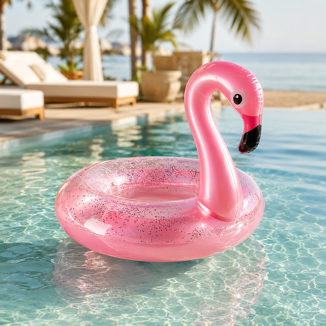 Flamingo Inflatable Pool Float Summer Beach Swimming Ring Kids Adults