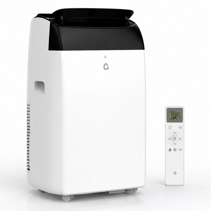 12000 BTU Portable Air Conditioner 3-in-1 550 Sq Ft 50dB Quiet Timer Remote