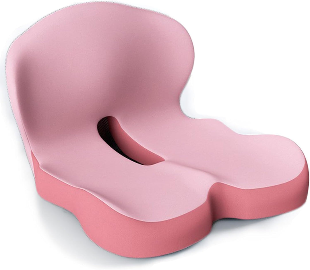 Memory Foam Back and Seat Cushion with Lumbar Support
