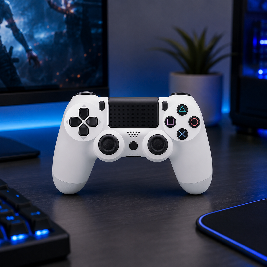 Wireless Bluetooth Controller Gamepad for PlayStation 4 and PC