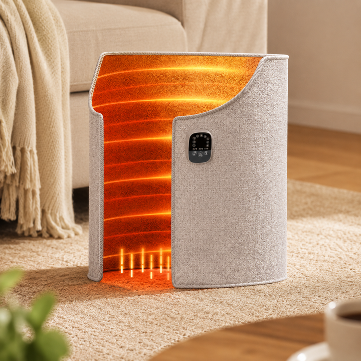 Portable Winter Foot Warmer 9 Speed Digital Display Office Home Constant Temp