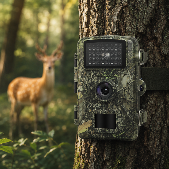 Hunting Trail Camera 4 Pack 24MP 1440P Night Vision Waterproof Wildlife Game Cam